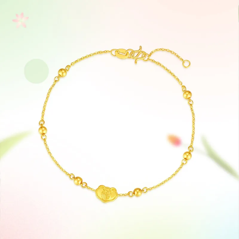 ZHONGLING Gold Bracelet Women's-4