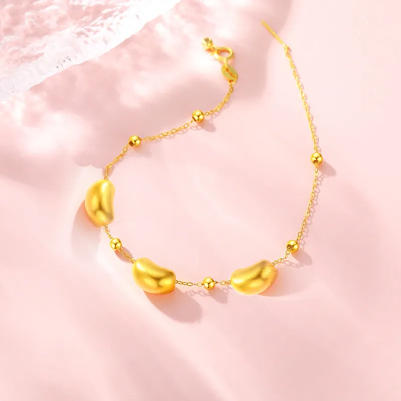 ZHONGLING Gold Bracelet Women's-3