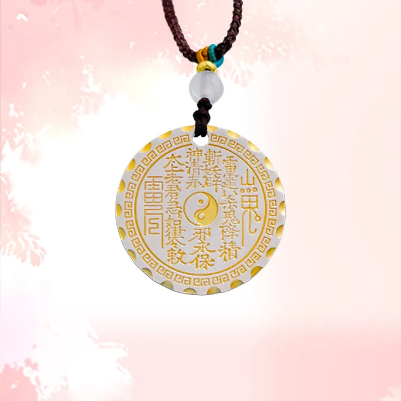 ZHONGLING 999 Fine Silver Sterling Silver Necklaces Women's-5