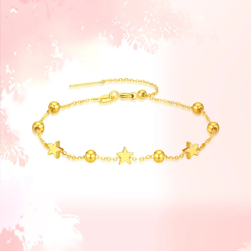 ZHONGLING Gold Bracelet Women's-3
