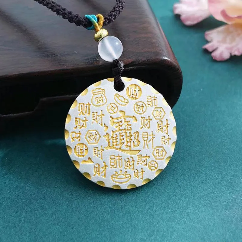 ZHONGLING 999 Fine Silver Necklaces Women's-3