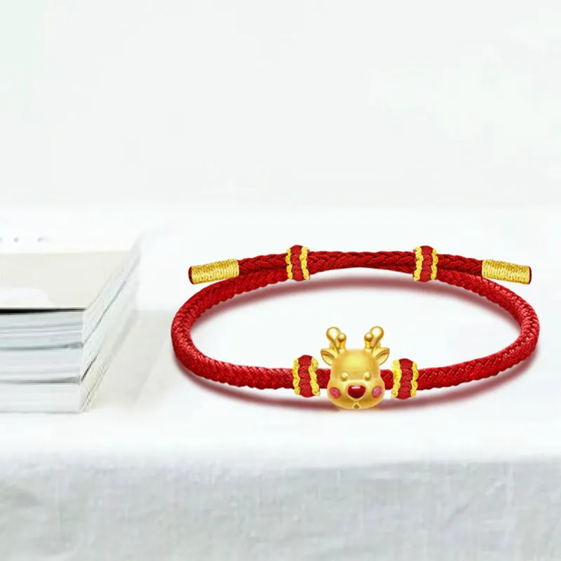 ZHONGLING Gold Bracelet Women's-4