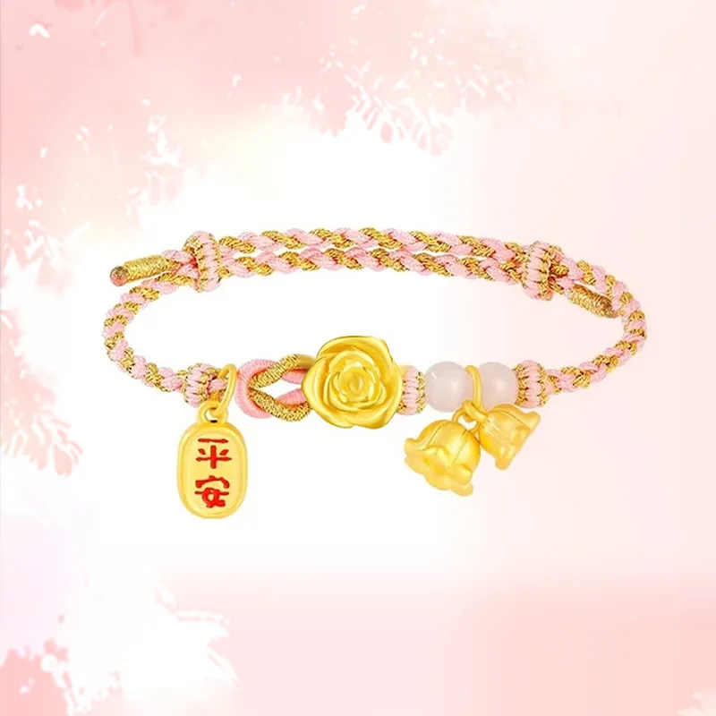 ZHONGLING Gold Bracelet Women's-2