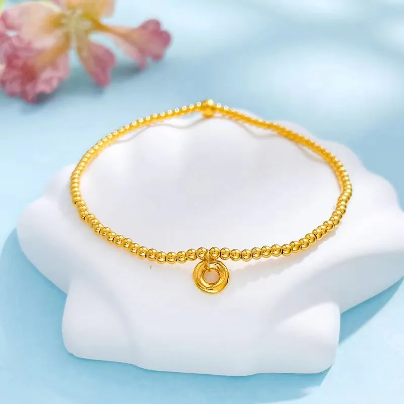 ZHONGLING Gold Bracelet Women's-5