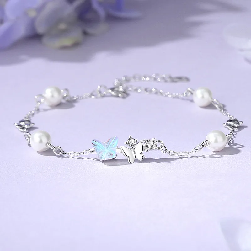 ZHONGLING 925 Sterling Silver Bracelets Women's-4