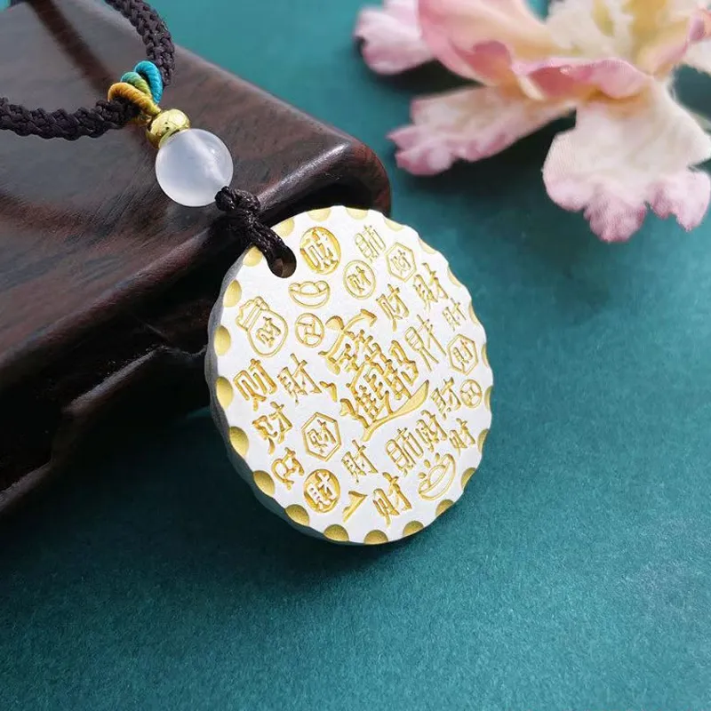 ZHONGLING 999 Fine Silver Necklaces Women's-2