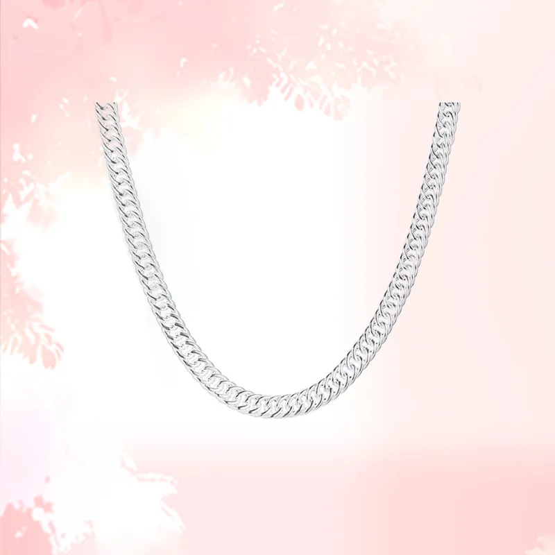 ZHONGLING 999 Fine Silver Sterling Silver Necklaces Women's-2