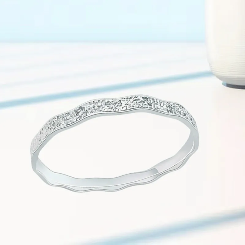 ZHONGLING 999 Fine Silver Sterling Silver Bracelets Women's-3