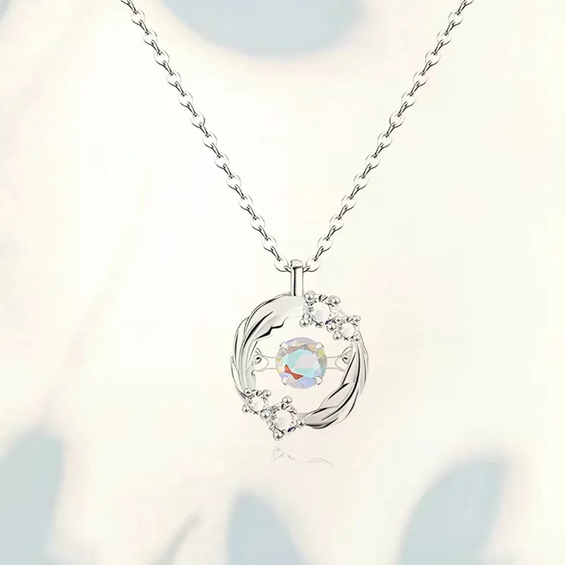 ZHONGLING 999 Fine Silver Necklaces Women's-2