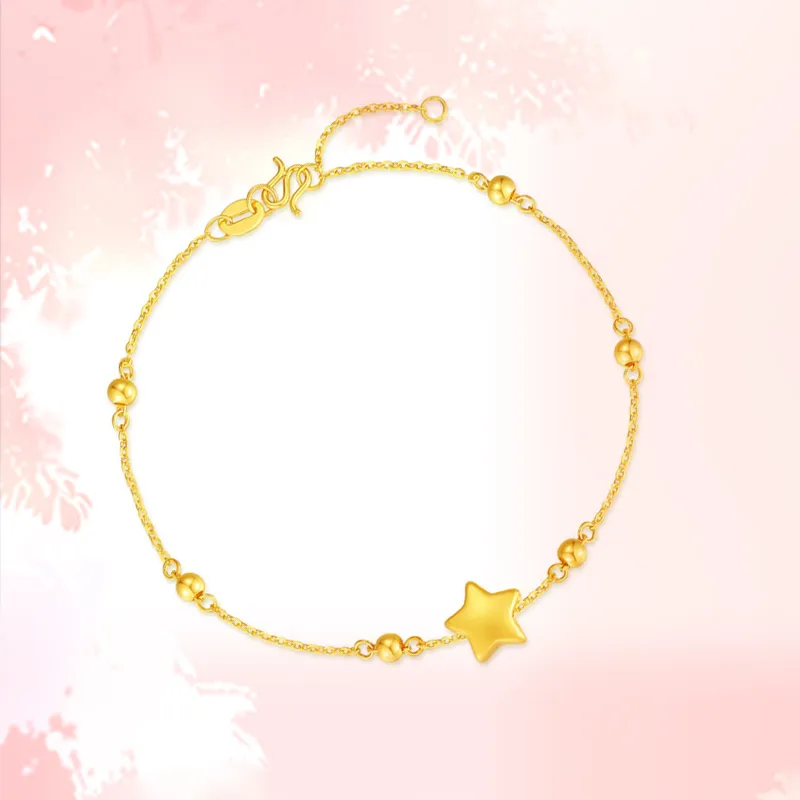ZHONGLING Gold Bracelet Women's-3