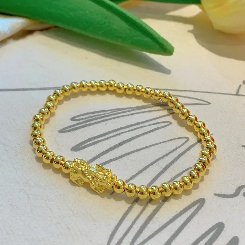 ZHONGLING Gold Bracelet Women's-3
