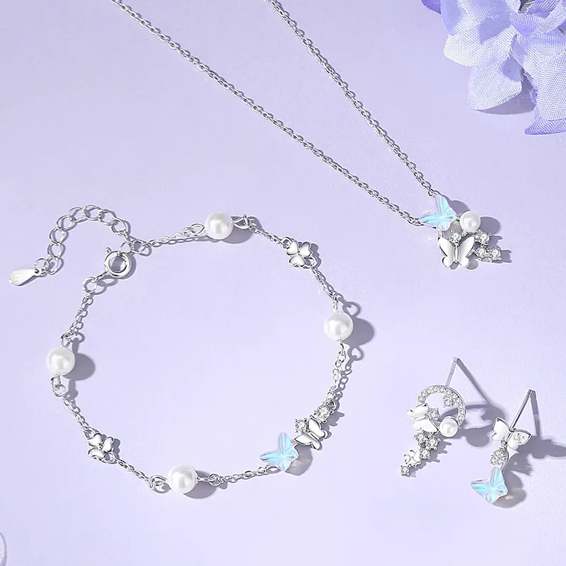 ZHONGLING 925 Sterling Silver Bracelets Women's-3