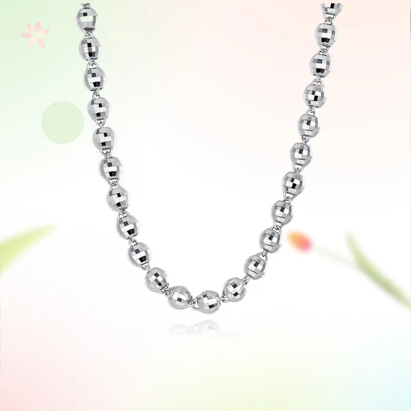 ZHONGLING 999 Fine Silver Sterling Silver Necklaces Unisex-5