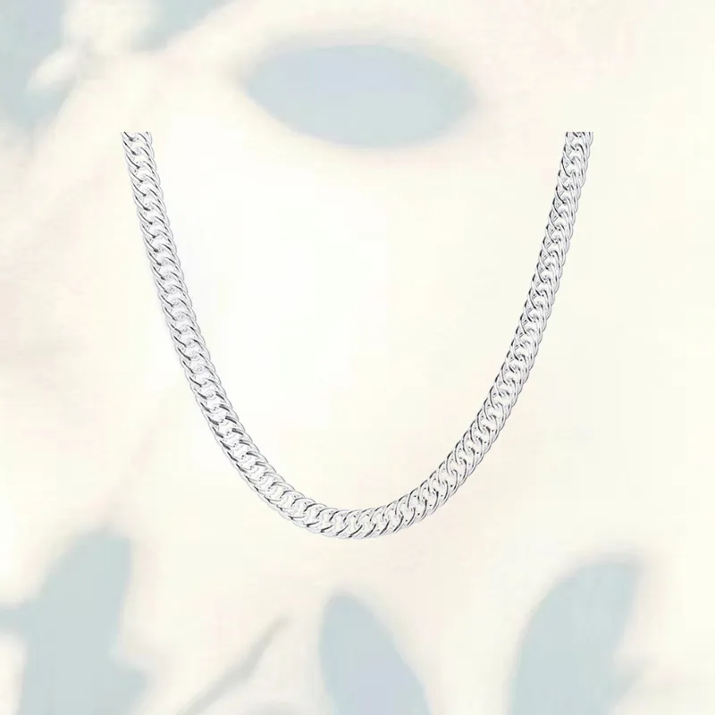 ZHONGLING 999 Fine Silver Sterling Silver Necklaces Women's-1