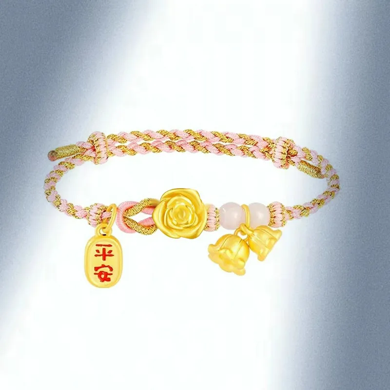 ZHONGLING Gold Bracelet Women's-6