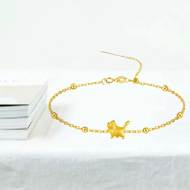 ZHONGLING Gold Bracelet Women's-4