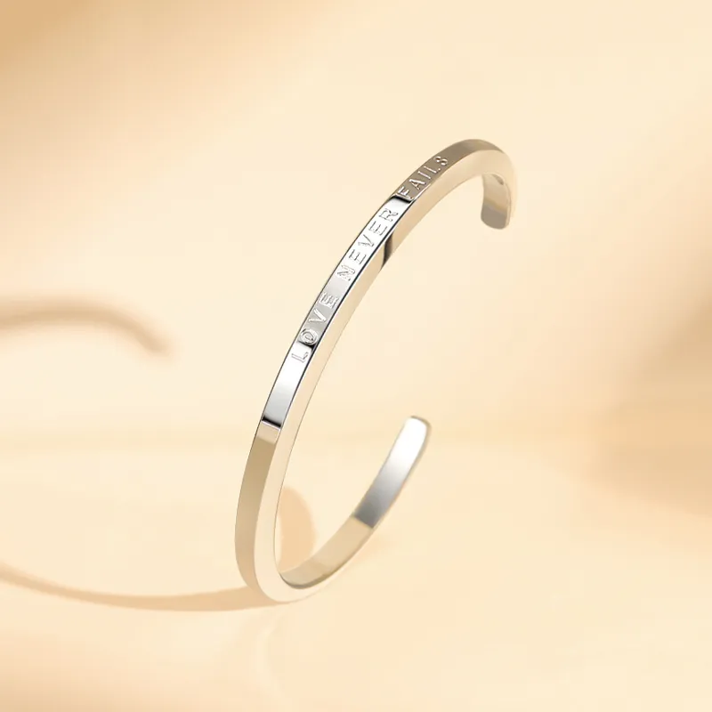 ZHONGLING 999 Fine Silver Sterling Silver Bracelets Women's-3