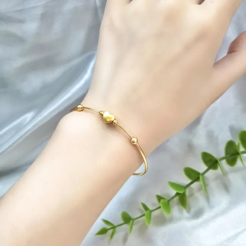 ZHONGLING S925 Silver Bangles Women's-3