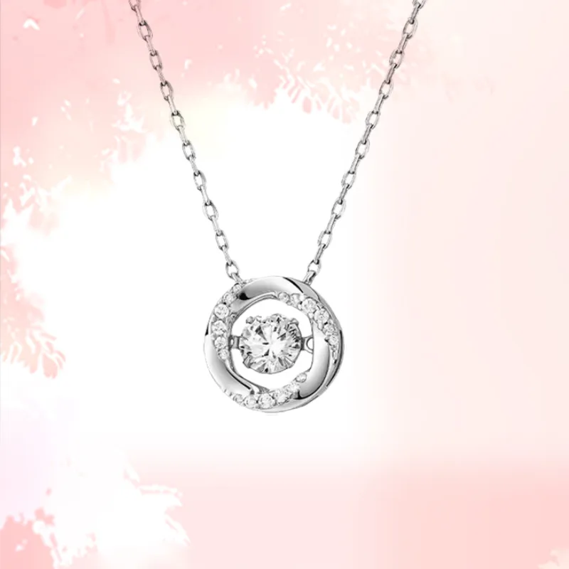 ZHONGLING 925 Sterling Silver Necklaces Women's-1