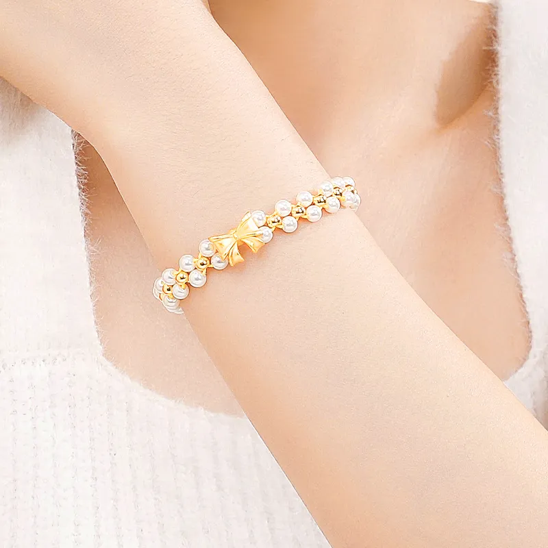 ZHONGLING Gold Bracelet Women's-2