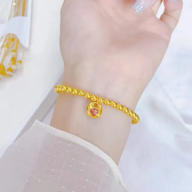 ZHONGLING Gold Bracelet Women's-3