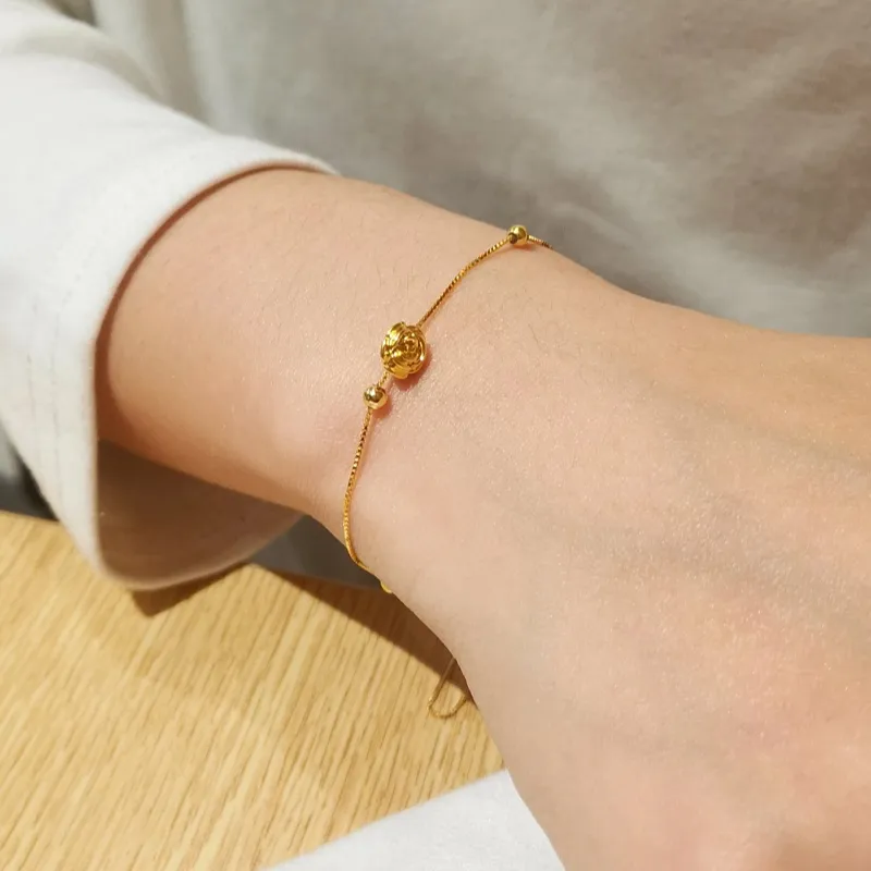 ZHONGLING 999 Bracelets Women's-2