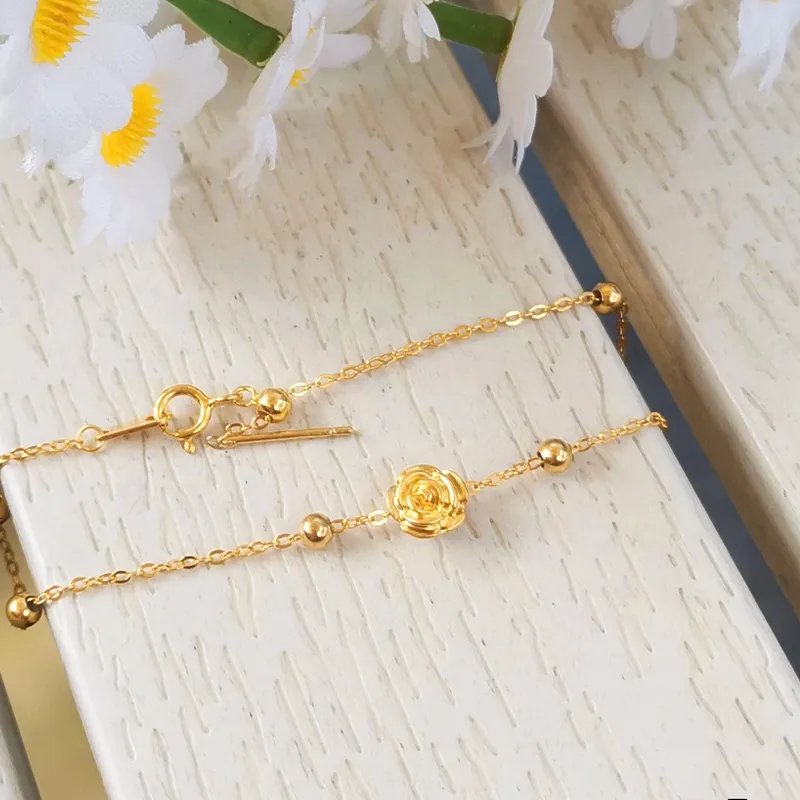 ZHONGLING 999 Bracelets Women's-5