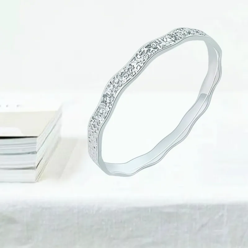 ZHONGLING 999 Fine Silver Sterling Silver Bracelets Women's-1