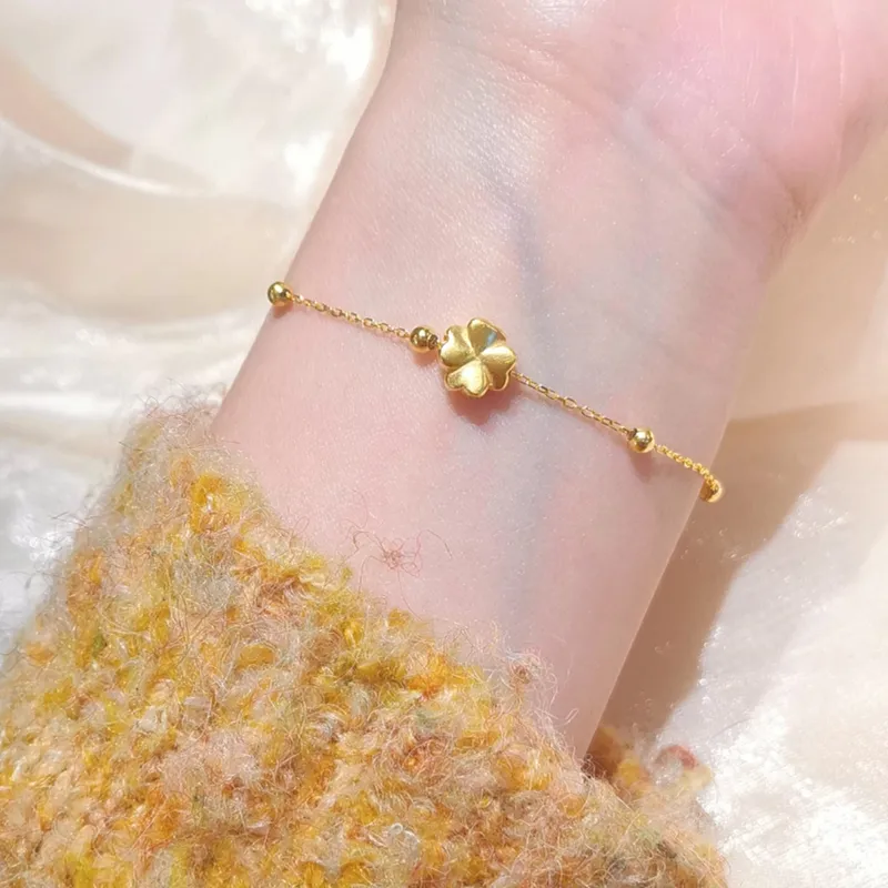 ZHONGLING Gold Bracelet Women's-6