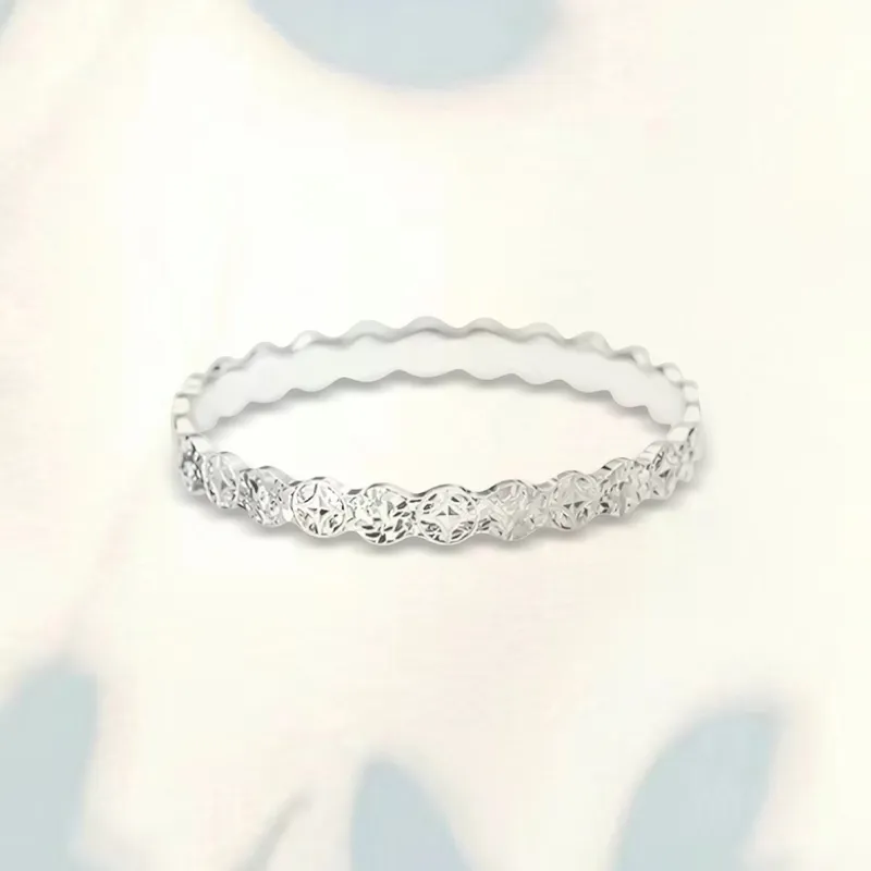 ZHONGLING 999 Fine Silver Sterling Silver Bracelets Women's-3
