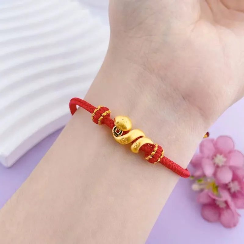 ZHONGLING Gold Bracelet Women's-3