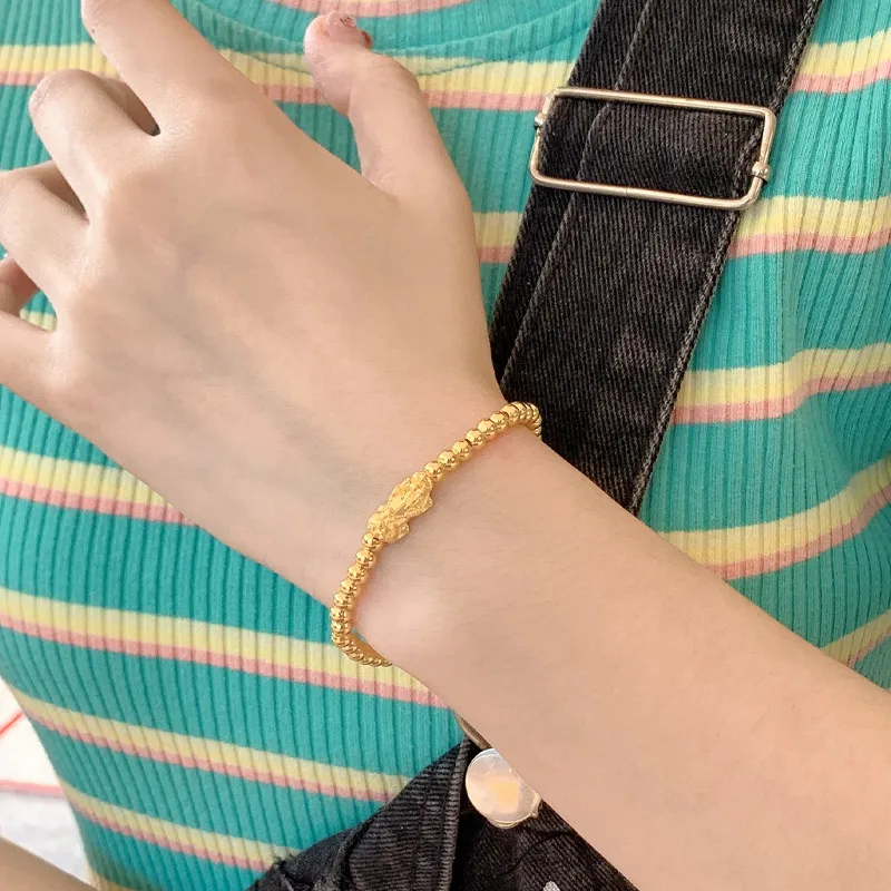 ZHONGLING Gold Bracelet Women's-2