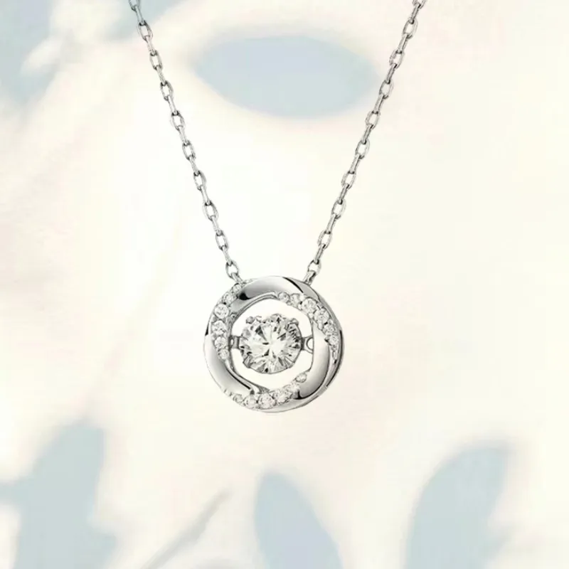 ZHONGLING 925 Sterling Silver Necklaces Women's-2