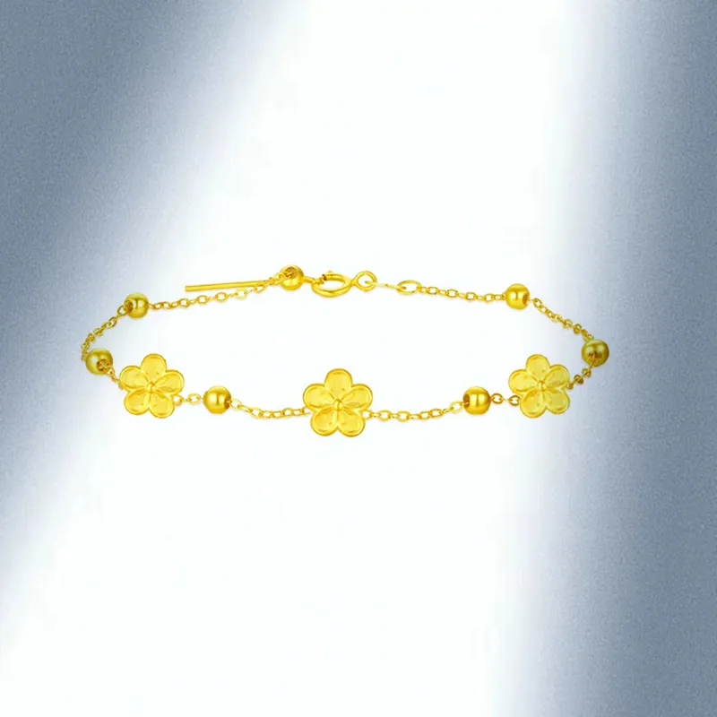 ZHONGLING Gold Bracelet Women's-5