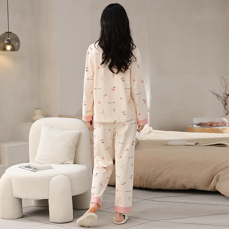 Urban Beauty Pajama Set Women's Pink-1