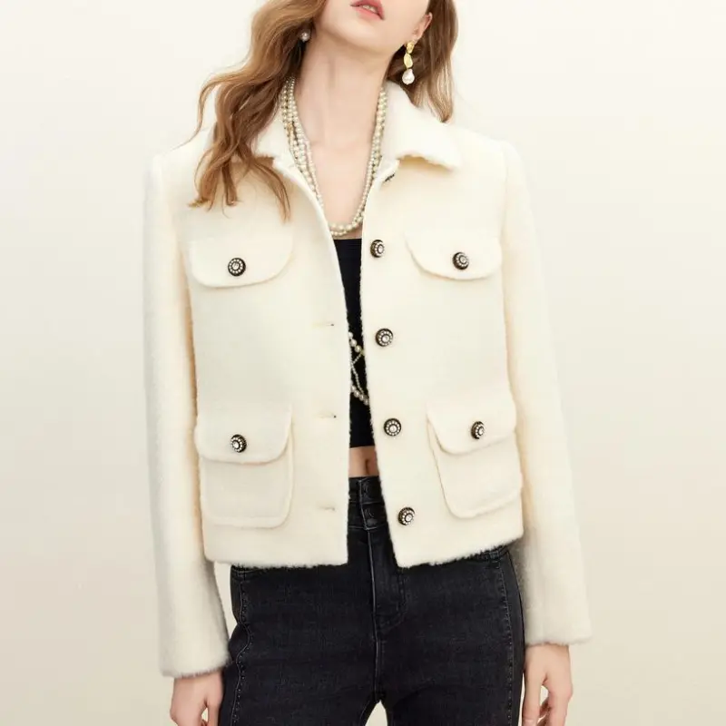 COCOON Jackets & Coats Women's Beige Yellow-2