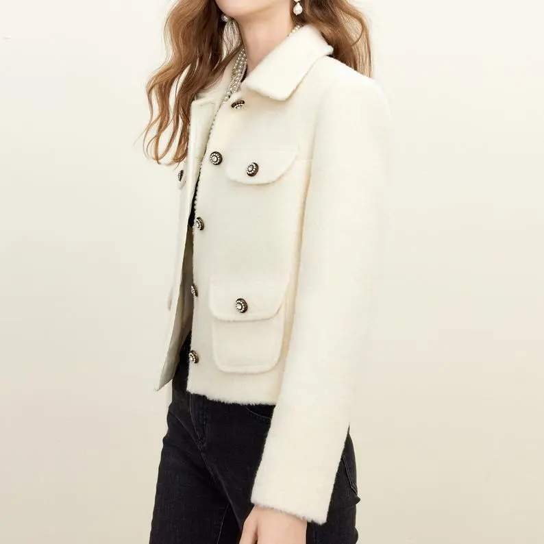 COCOON Jackets & Coats Women's Beige Yellow-3