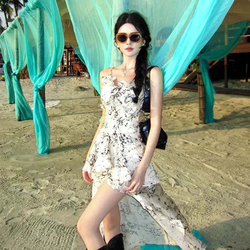 JOSR Slip Dress Women's Image Color-2