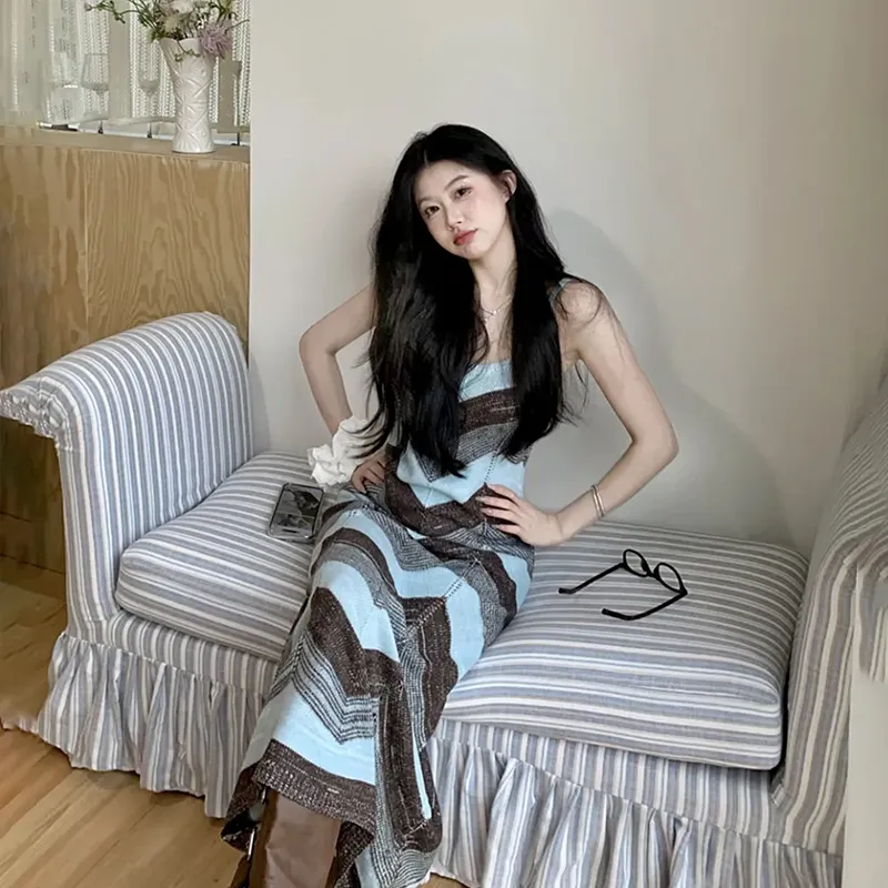 JOSR Slip Dress Women's Image Color-4
