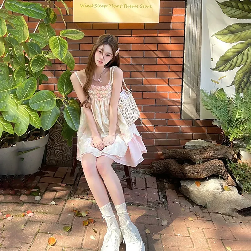 JOSR Slip Dress Women's Apricot-3