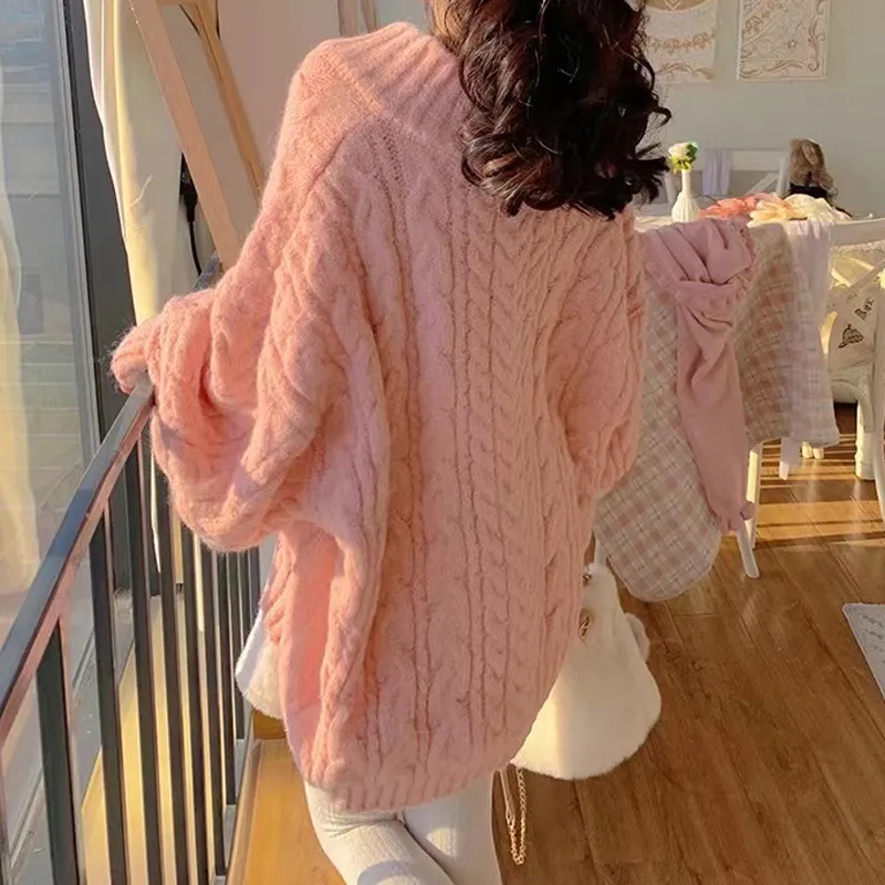 JOSR Knitwear Women's Pink-5