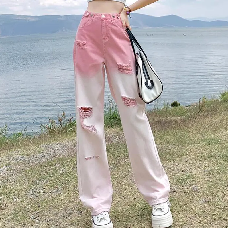 JOSR Jeans Women's Pink-2