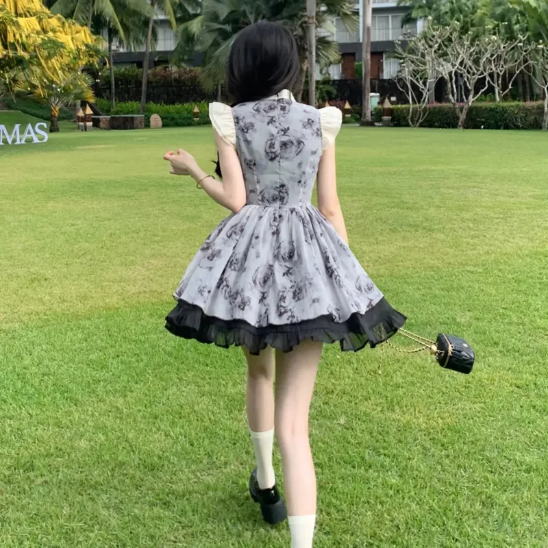 JOSR Sleeveless Dress Women's Image Color-2