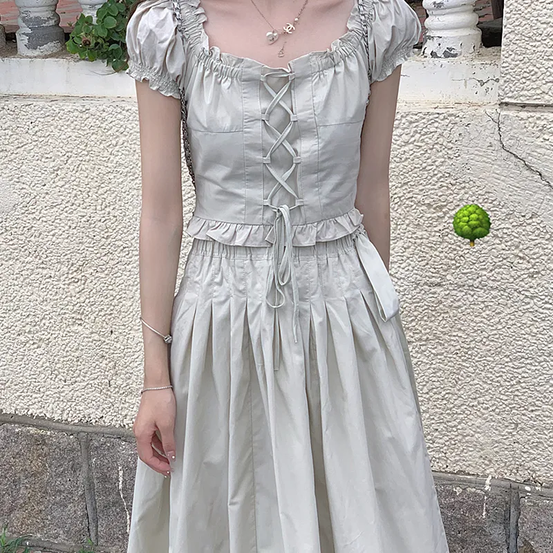 JOSR Two Piece Skirt Sets Women's-5