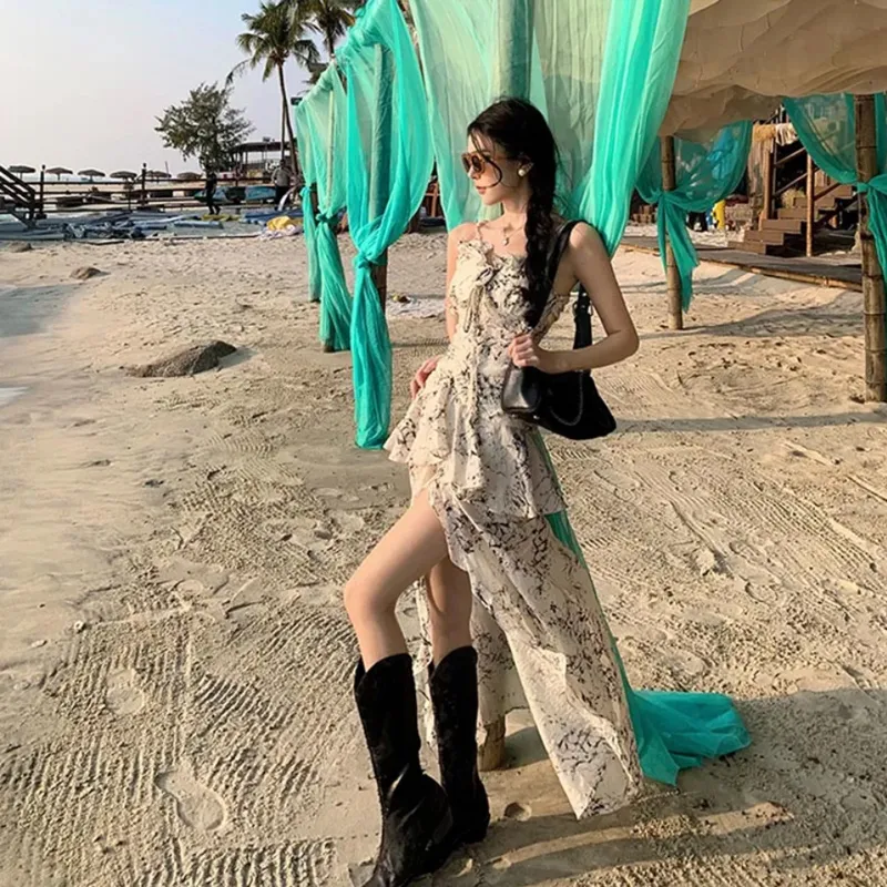 JOSR Slip Dress Women's Image Color-4