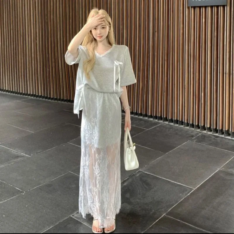 JOSR Two Piece Skirt Sets Women's-4