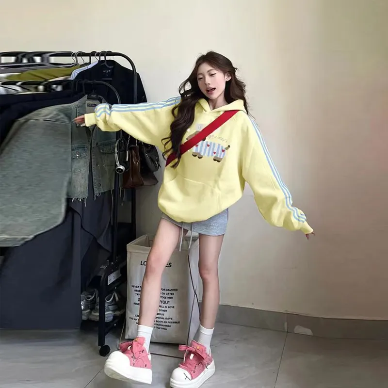 Vine Color Sweatshirts Women's-8