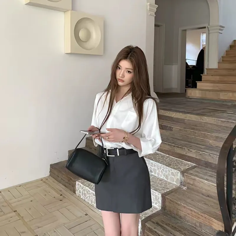 JOSR Two Piece Skirt Sets Women's-5