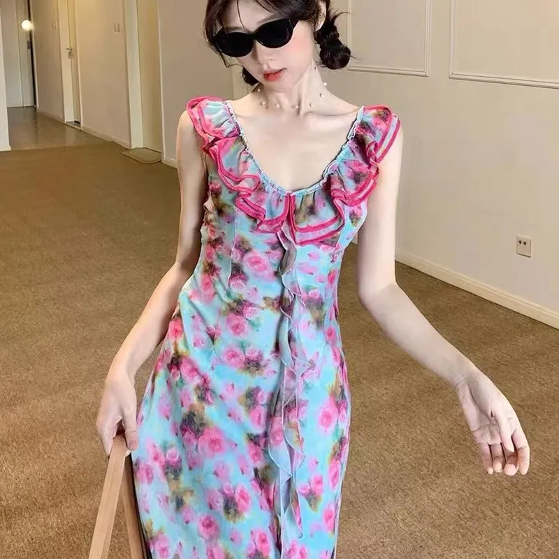 JOSR Sleeveless Dresses Women's Dress-5