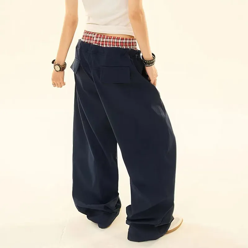 JOSR Cargo Pants Women's Navy Blue-5